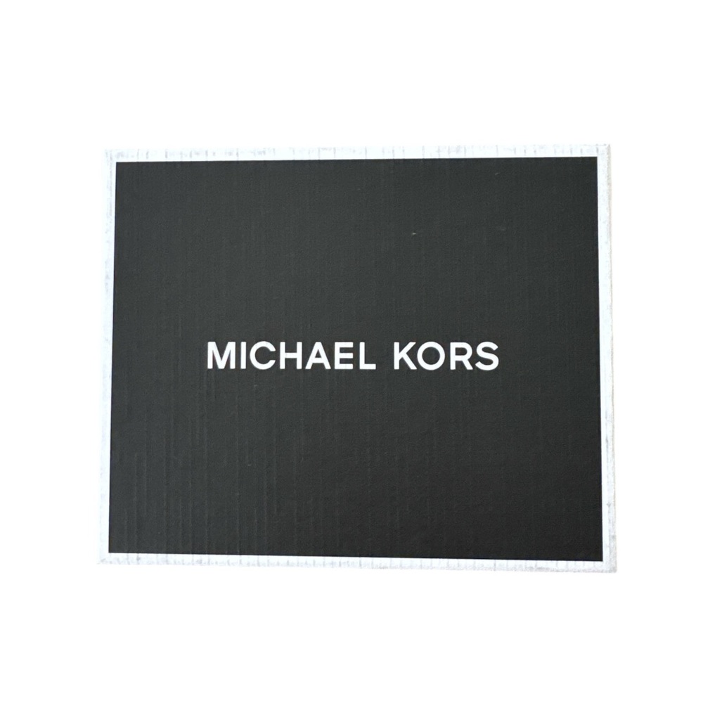 Michael Kors Embossed Logo Patterned BiFold Wallet Blue Marine - Picture 4 of 8